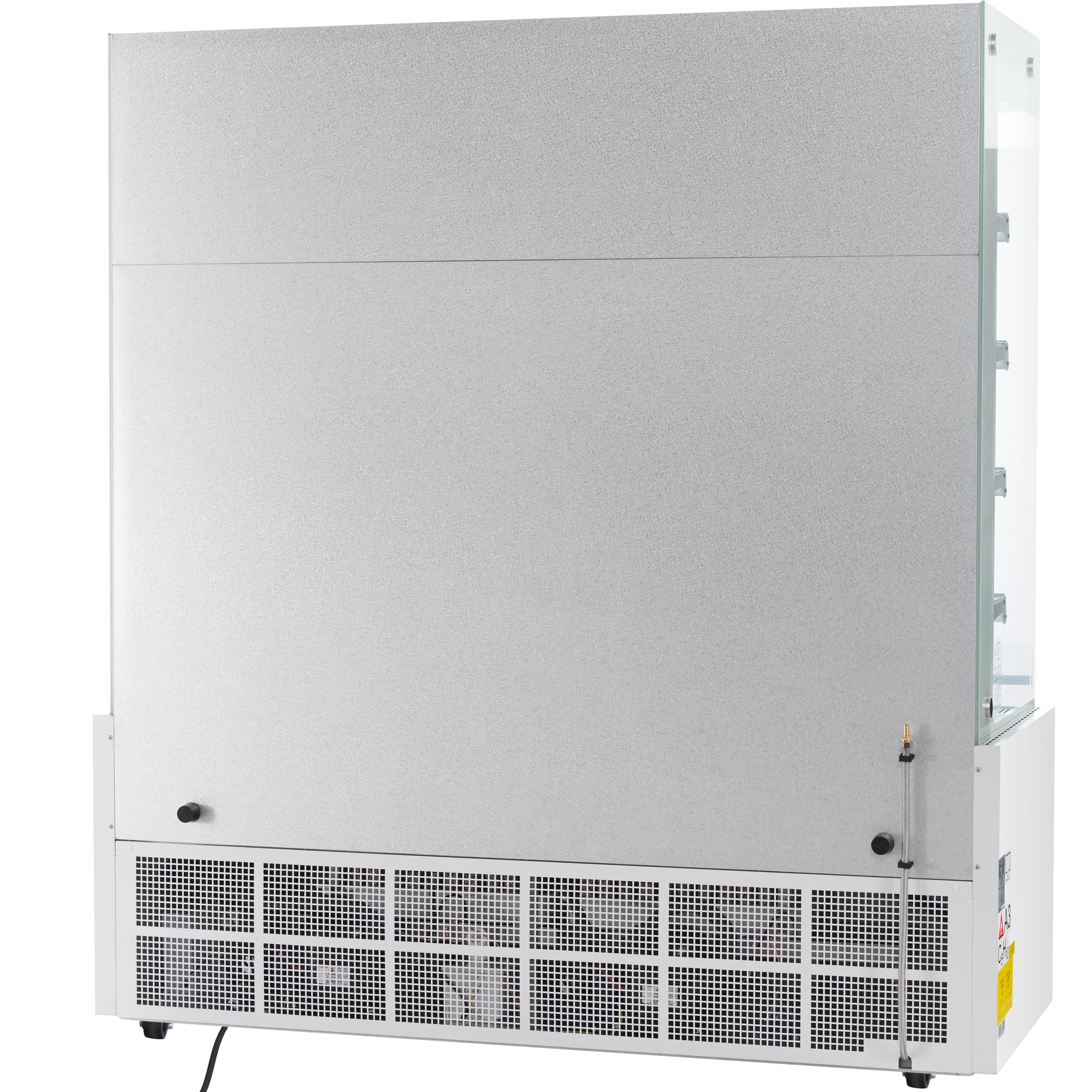 72" White Commercial Open Refrigerated Display - 40.9 cu ft