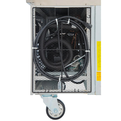 74" 4 Drawer Refrigerated Commercial Chef Base - 12" Depth Pan Equipment Stand, Refrigerated Base Empura
