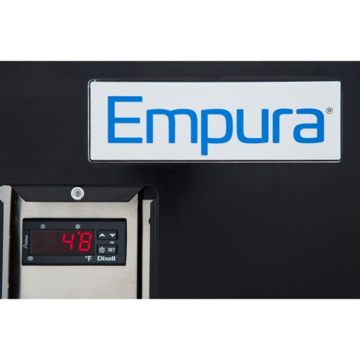 Empura E-KBB70-2-27 Back Bar Cooler, 2 swing solid doors, 69"W x 27 5/8"D x 42 1/2"H, 33-41 F temperature