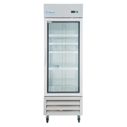 27" Commercial 1 Glass Door Reach-In Freezer Freezer, Reach-In Empura