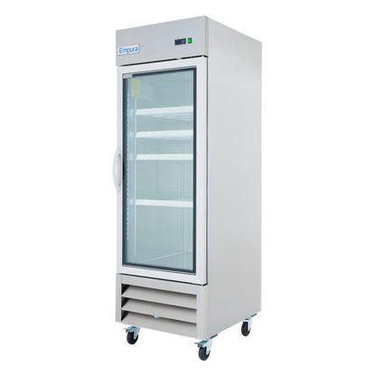 27" Commercial 1 Glass Door Reach-In Freezer Freezer, Reach-In Empura