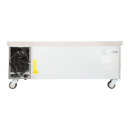 62" 2 Drawer Refrigerated Commercial Chef Base - 12" Depth Pan Equipment Stand, Refrigerated Base Empura