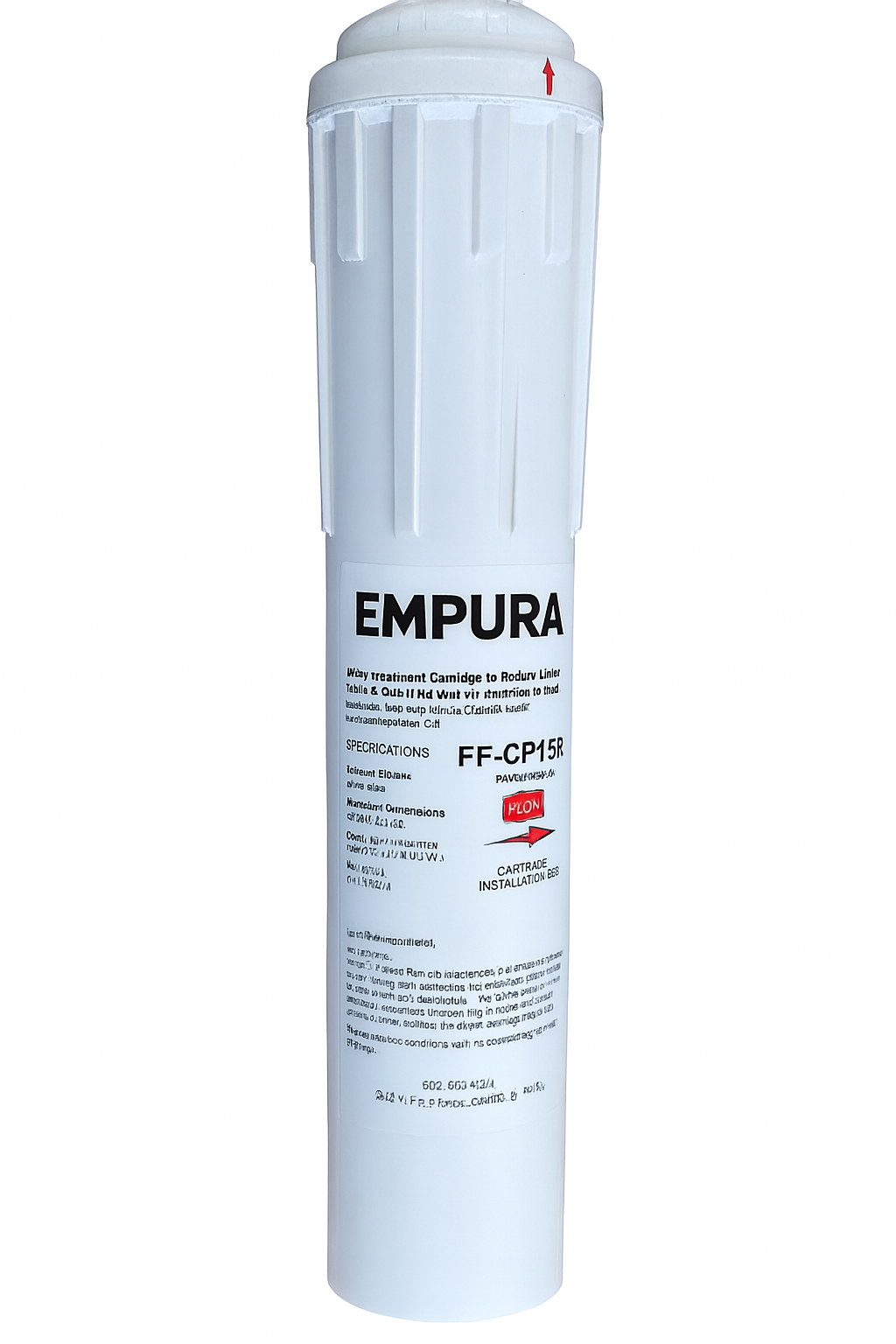 Replacement Cartridge for Commercial Water Filtration System with Scale Inhibitor Compatible With: E-FILTER-1400R/2000R