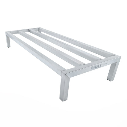 48" x 20" x 8" Aluminum Dunnage Rack - 1685 lb. Capacity, NSF Dunnage Rack, Vented Empura