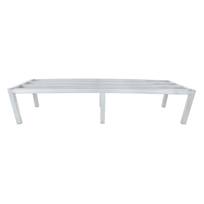 60" x 20" x 12" Aluminum Dunnage Rack - 1740 lb. Capacity, NSF Dunnage Rack, Vented Empura