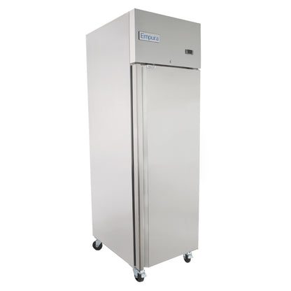 25" Commercial Stainless Steel 1 Door Reach-In Freezer