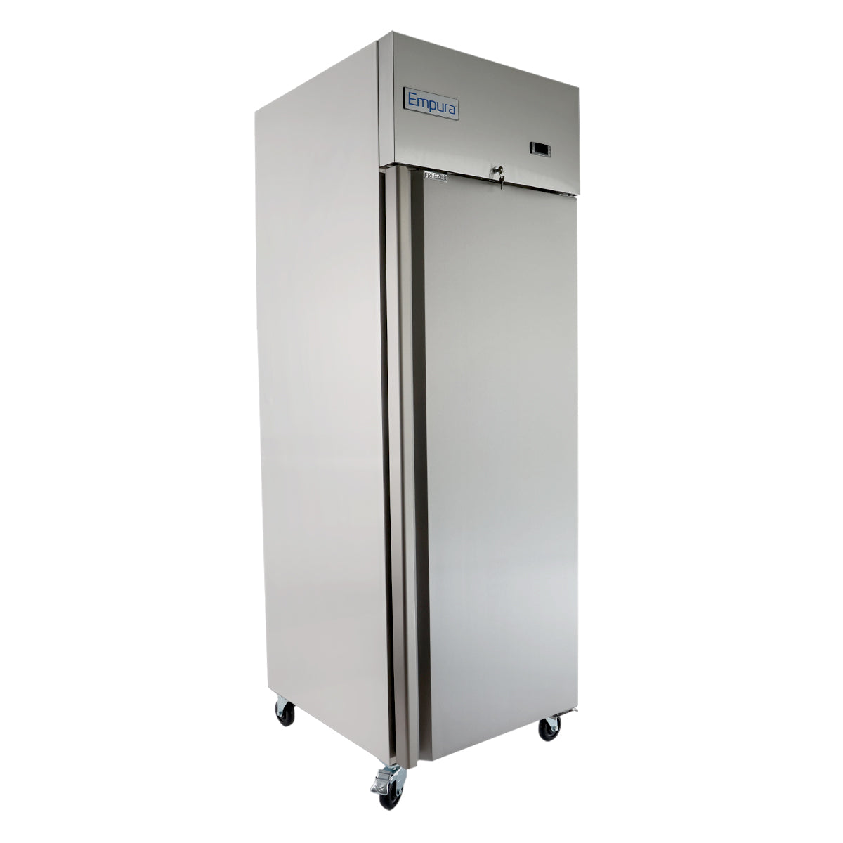 27" Commercial Stainless Steel 1 Door Reach-In Freezer