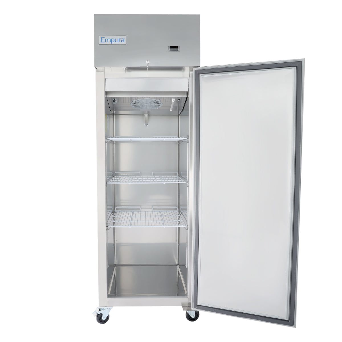 27" Commercial Stainless Steel 1 Door Reach-In Freezer