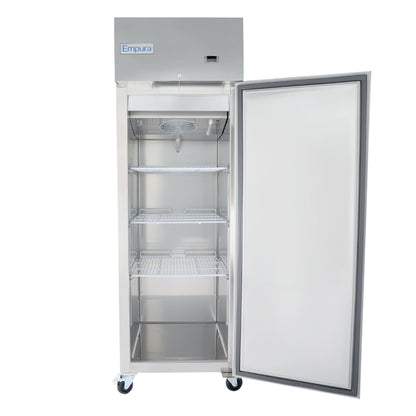27" Commercial Stainless Steel 1 Door Reach-In Freezer