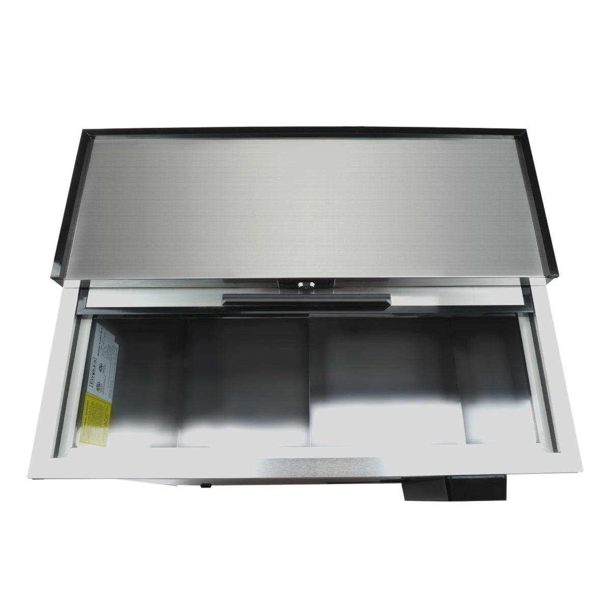 37" Stainless Steel Commercial Horizontal Bottle Cooler