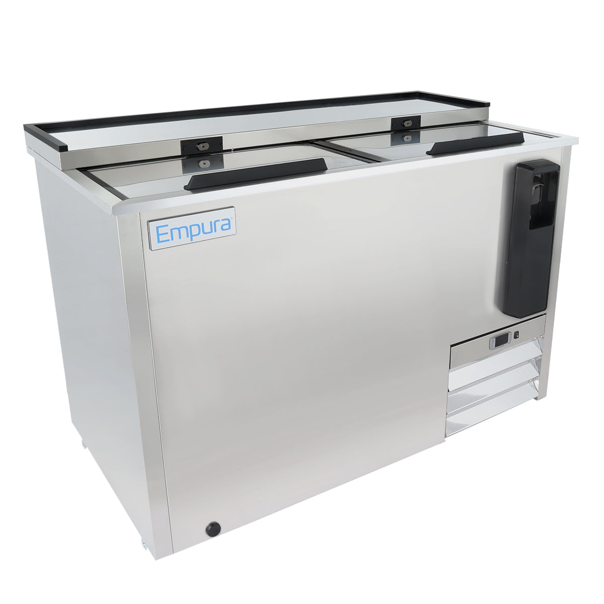 49" Stainless Steel Commercial Horizontal Bottle Cooler