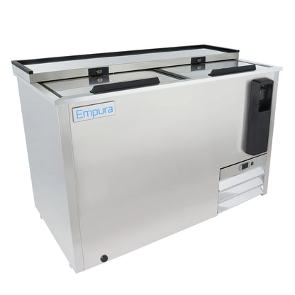 49" Stainless Steel Commercial Horizontal Bottle Cooler