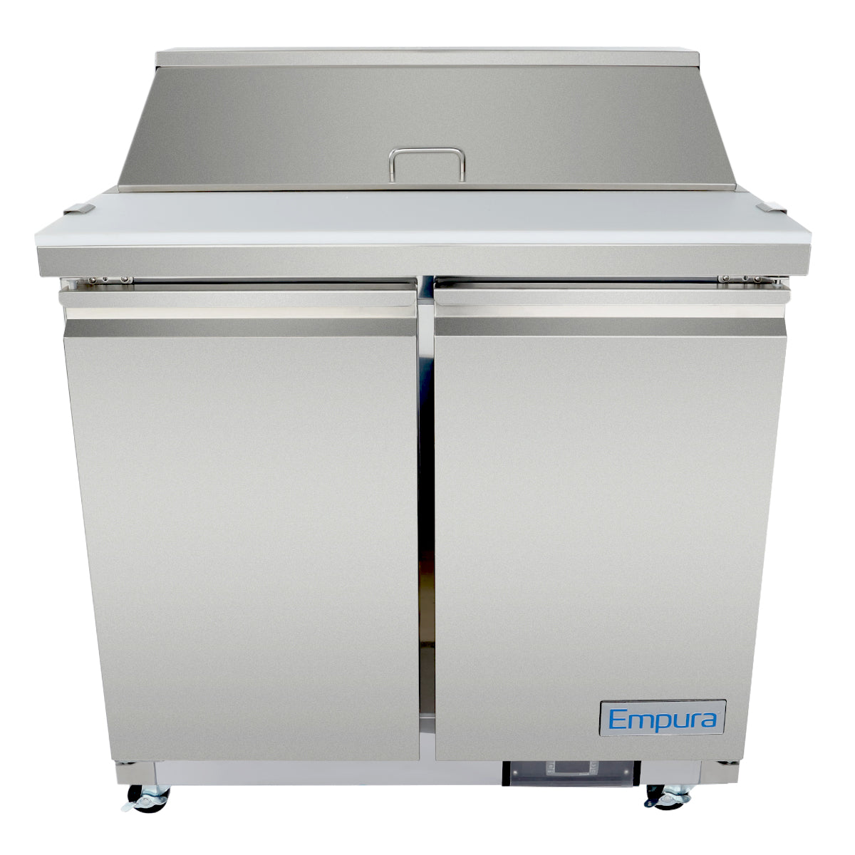 36" 2 Door Commercial Refrigerated Sandwich and Salad Prep Table