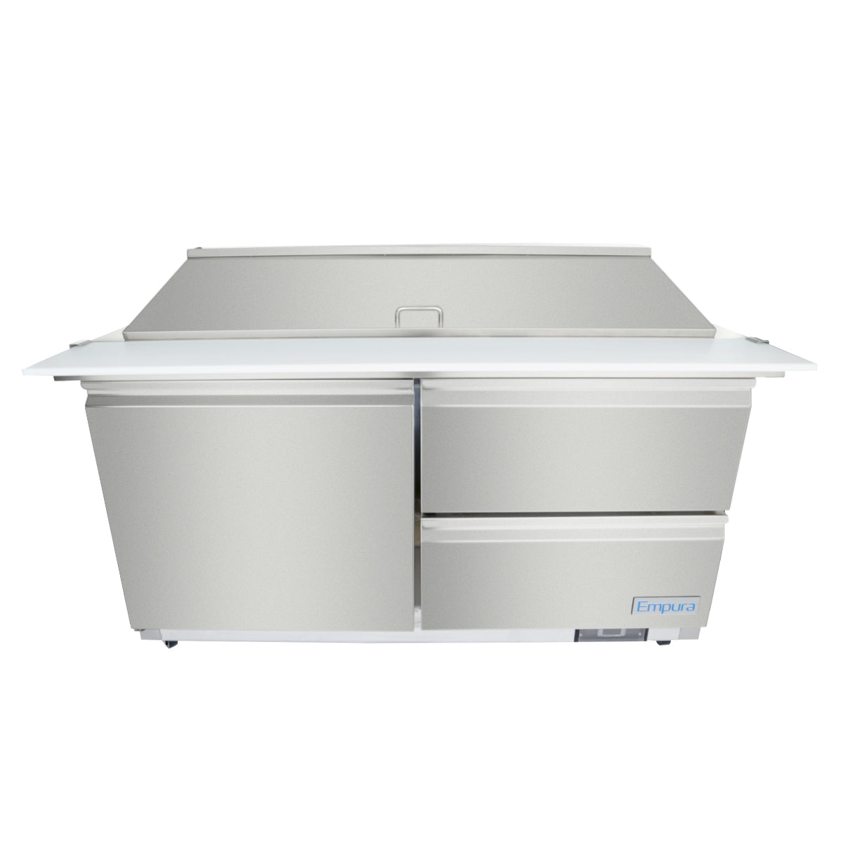 61" 2 Drawer Commercial Mega Top Refrigerated Sandwich and Salad Prep Table