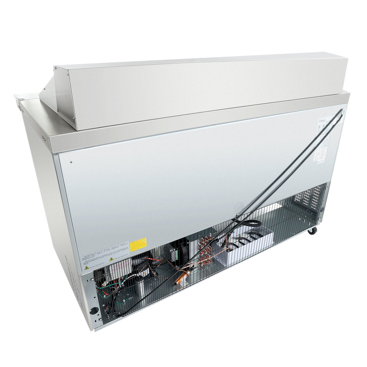 61" 2 Drawer Commercial Mega Top Refrigerated Sandwich and Salad Prep Table