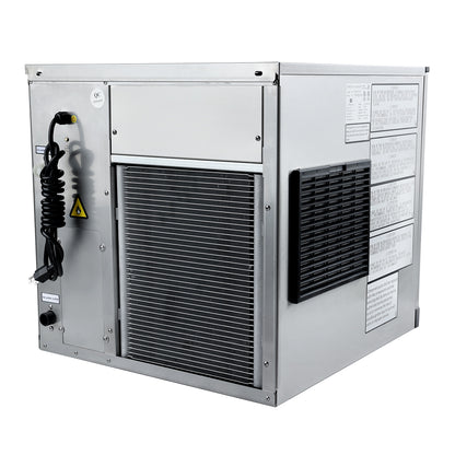 23" Air Cooled Commercial Half Cube Ice Machine - 350 lb. Ice Maker, Cube-Style Empura