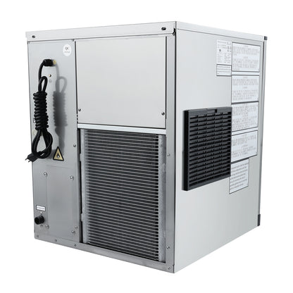 23" Air Cooled Commercial Half Cube Ice Machine - 525 lb. Ice Maker, Cube-Style Empura
