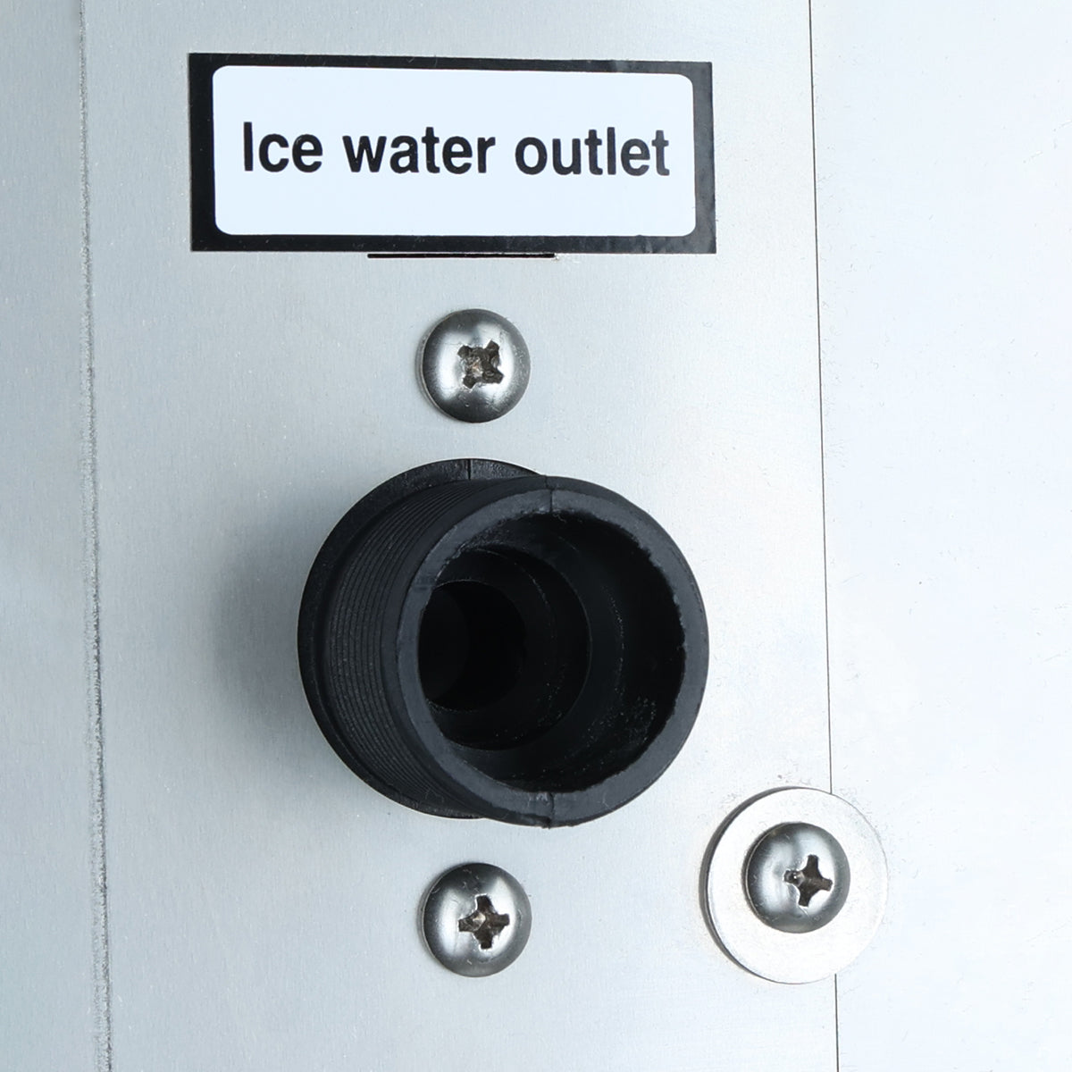 23" Air Cooled Commercial Half Cube Ice Machine with 308lb. Ice Storage Bin - 350 lb. Ice Maker with Bin, Cube-Style Empura