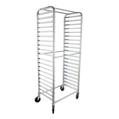 20 Pan Side Load Aluminum Commercial Undercounter Bun / Sheet Pan Rack, NSF Pan Rack, Bun Empura