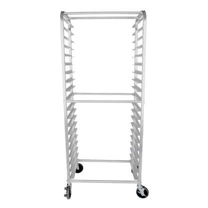20 Pan Side Load Aluminum Commercial Undercounter Bun / Sheet Pan Rack, NSF Pan Rack, Bun Empura