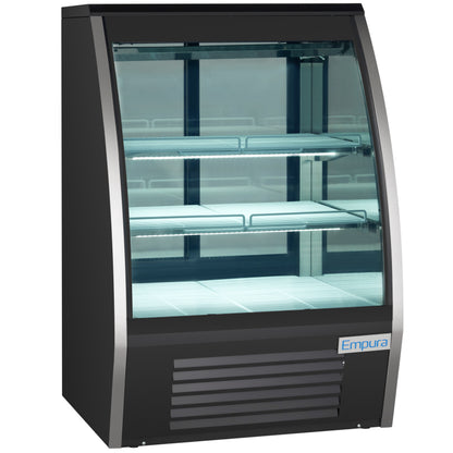 36" Curved Glass Refrigerated Deli Display Case