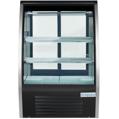 36" Curved Glass Refrigerated Deli Display Case