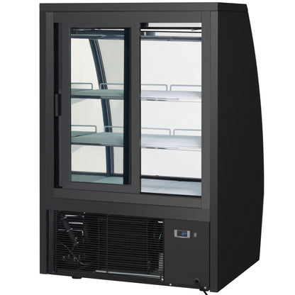 36" Curved Glass Refrigerated Deli Display Case