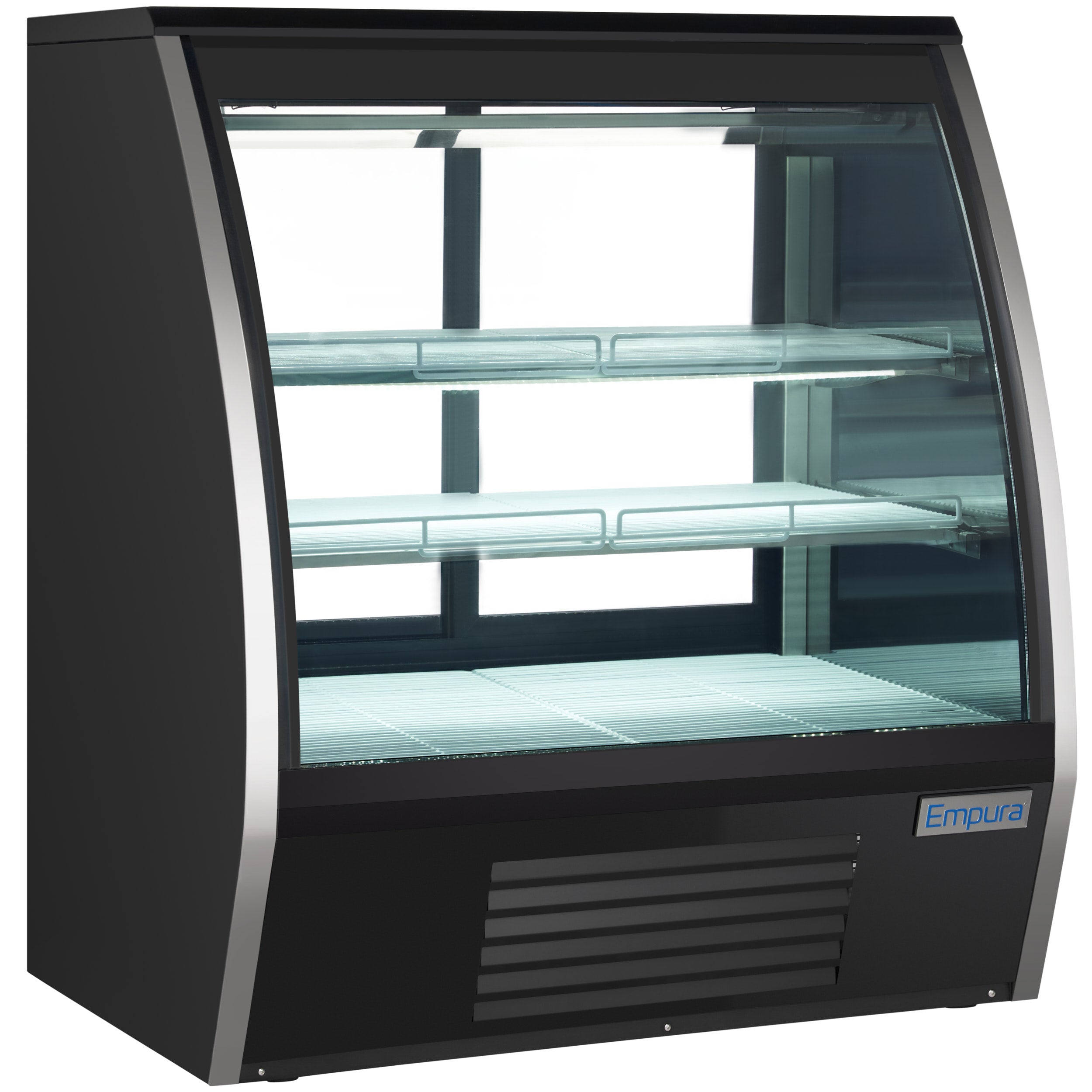 48" Curved Glass Refrigerated Deli Display Case