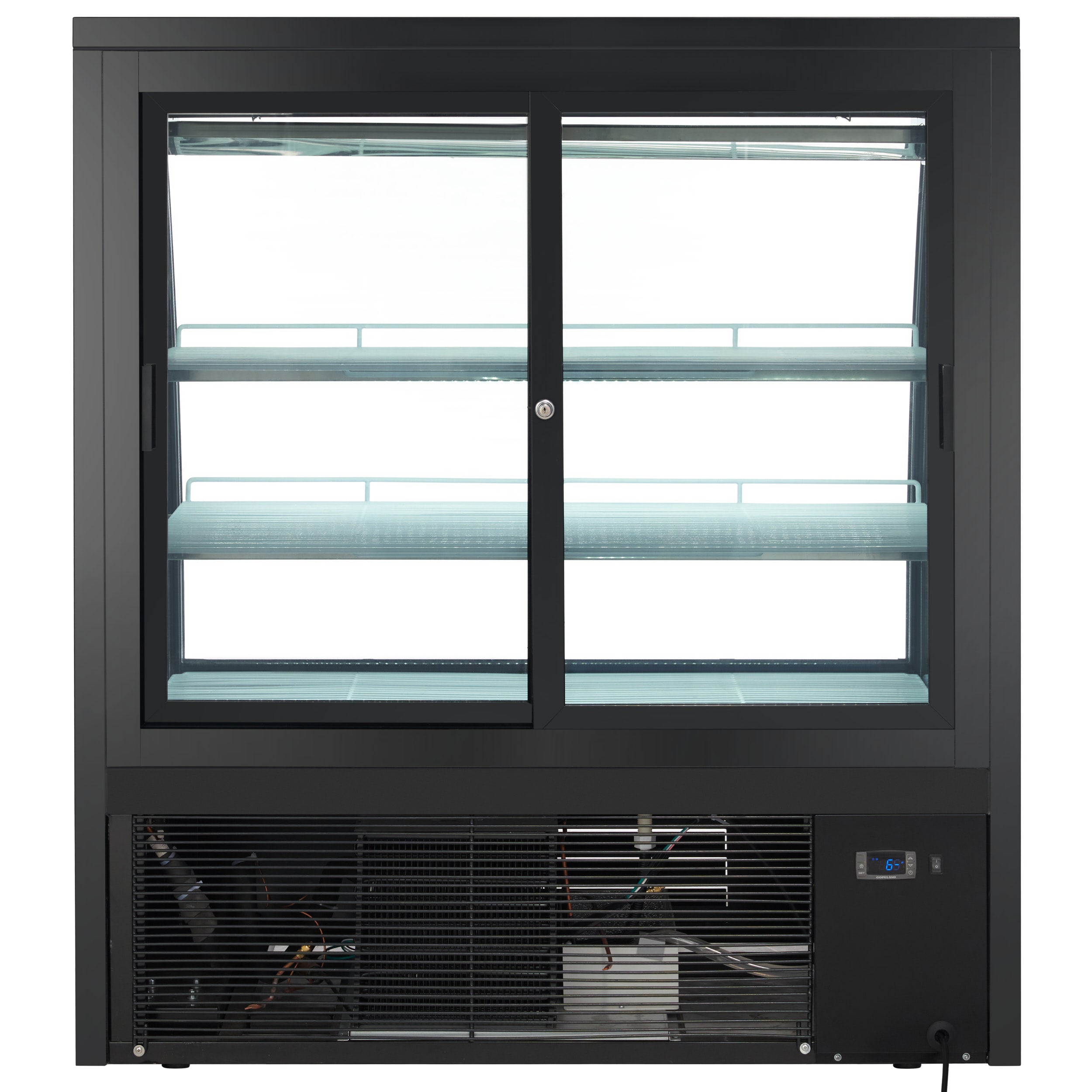 48" Curved Glass Refrigerated Deli Display Case