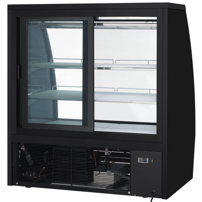 48" Curved Glass Refrigerated Deli Display Case