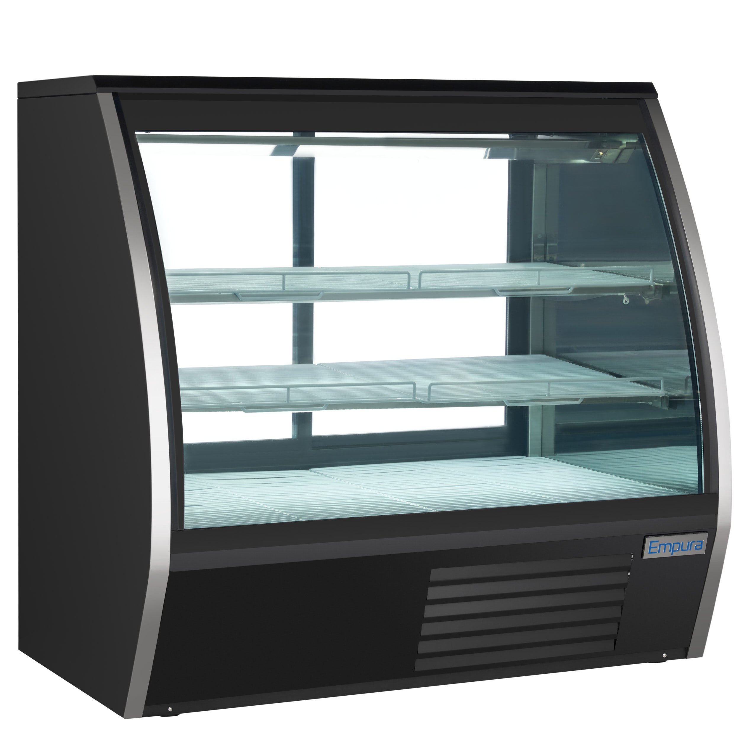 59" Curved Glass Refrigerated Deli Display Case