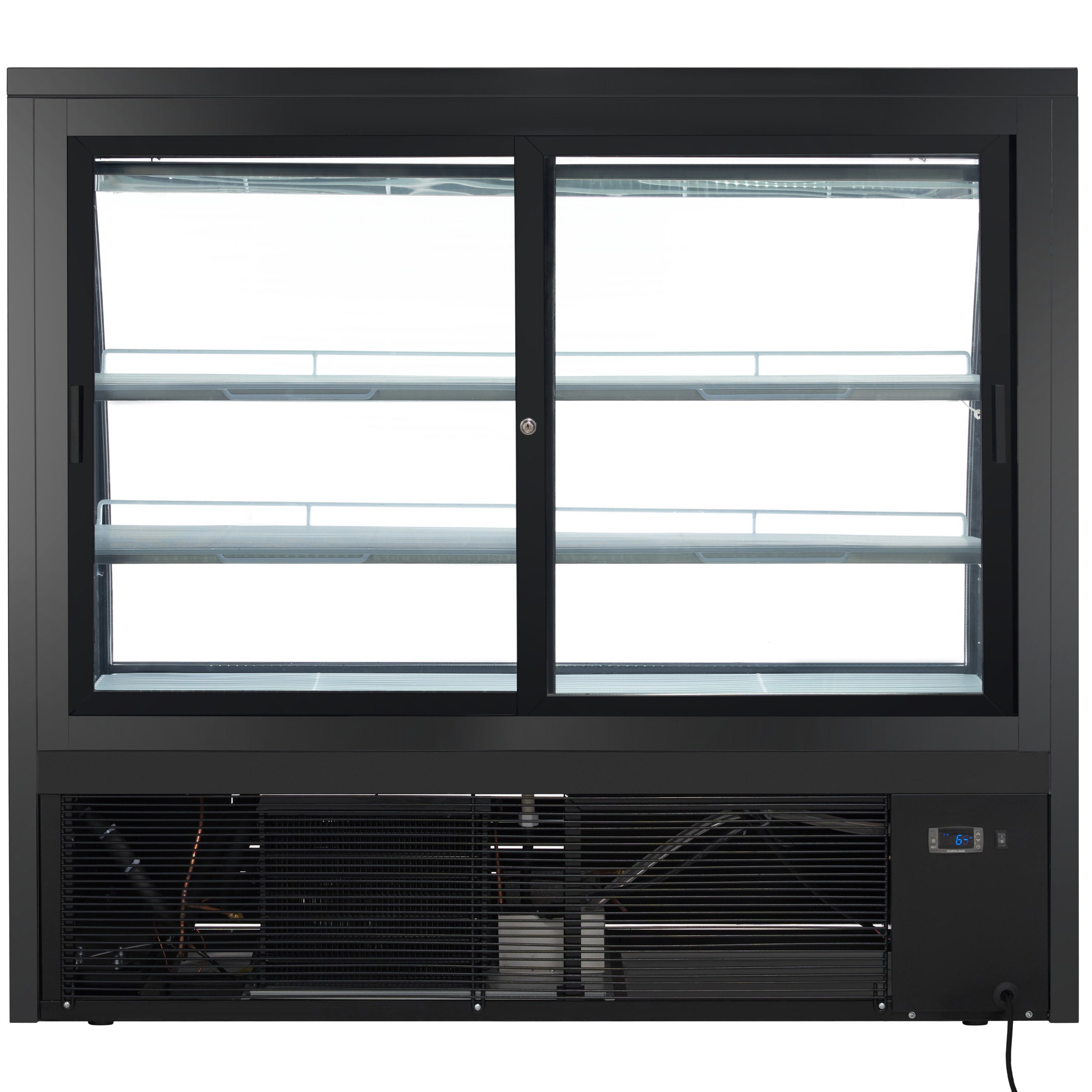 59" Curved Glass Refrigerated Deli Display Case