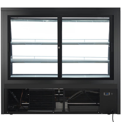 59" Curved Glass Refrigerated Deli Display Case