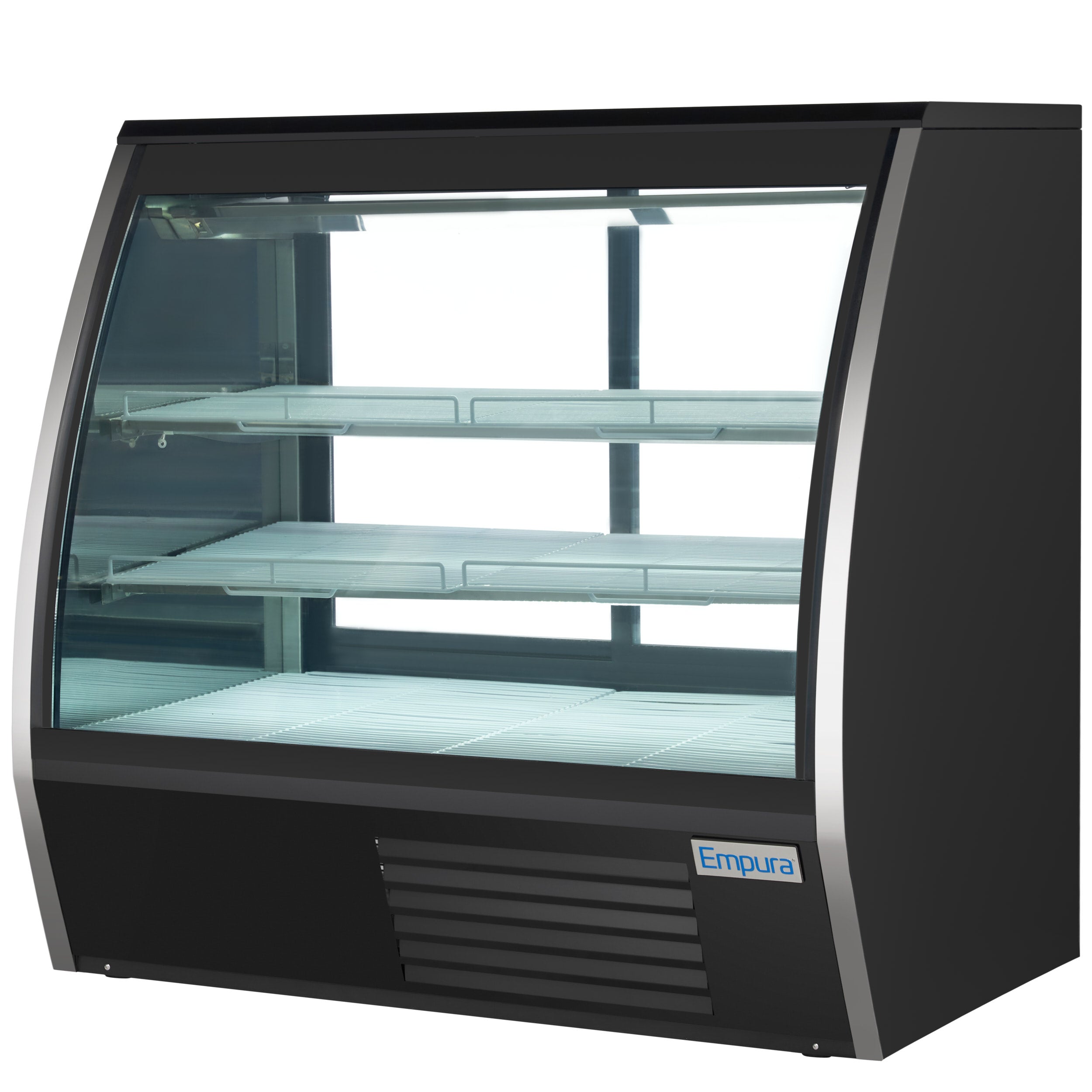 59" Curved Glass Refrigerated Deli Display Case