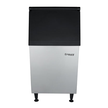 23" Commercial Stainless Steel Ice Storage Bin - 308 lb. Capacity Ice Bin for Ice Machines Empura