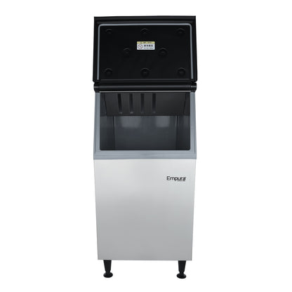 23" Commercial Stainless Steel Ice Storage Bin - 308 lb. Capacity Ice Bin for Ice Machines Empura