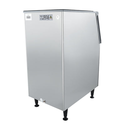 23" Commercial Stainless Steel Ice Storage Bin - 308 lb. Capacity Ice Bin for Ice Machines Empura