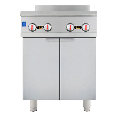 24" 4 Burner Commercial Gas Range with Storage Base - 120,000 BTU Range, 24" Restaurant, Gas Empura