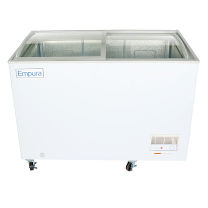 47" Commercial Curved Top Display Freezer - 9.7 cu. ft. Capacity