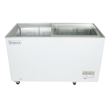 55" Commercial Curved Top Display Freezer - 11.8 cu. ft. Capacity