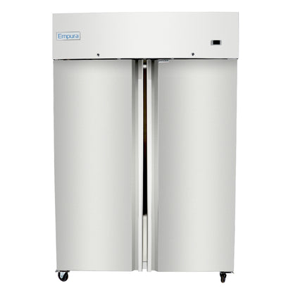 54" Commercial Stainless Steel 2 Door Reach-In Freezer