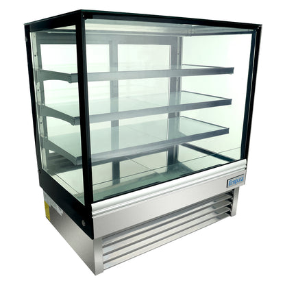 47" Stainless Steel Refrigerated Commercial Bakery Display Case
