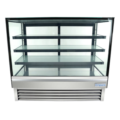59" Stainless Steel Refrigerated Commercial Bakery Display Case