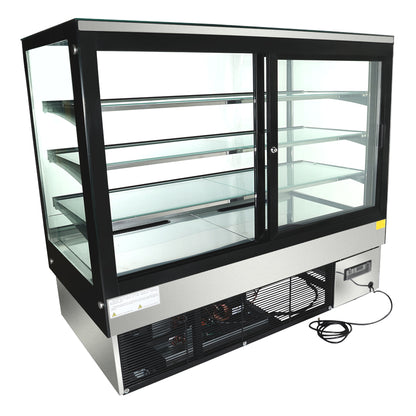 59" Stainless Steel Refrigerated Commercial Bakery Display Case