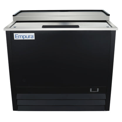 37" Black Powder Coated Stainless Steel Glass Froster - 115V