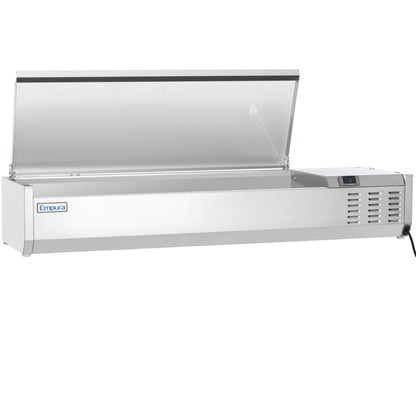 55" Countertop Refrigerated Commercial Prep Rail