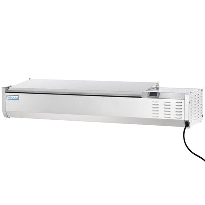 55" Countertop Refrigerated Commercial Prep Rail