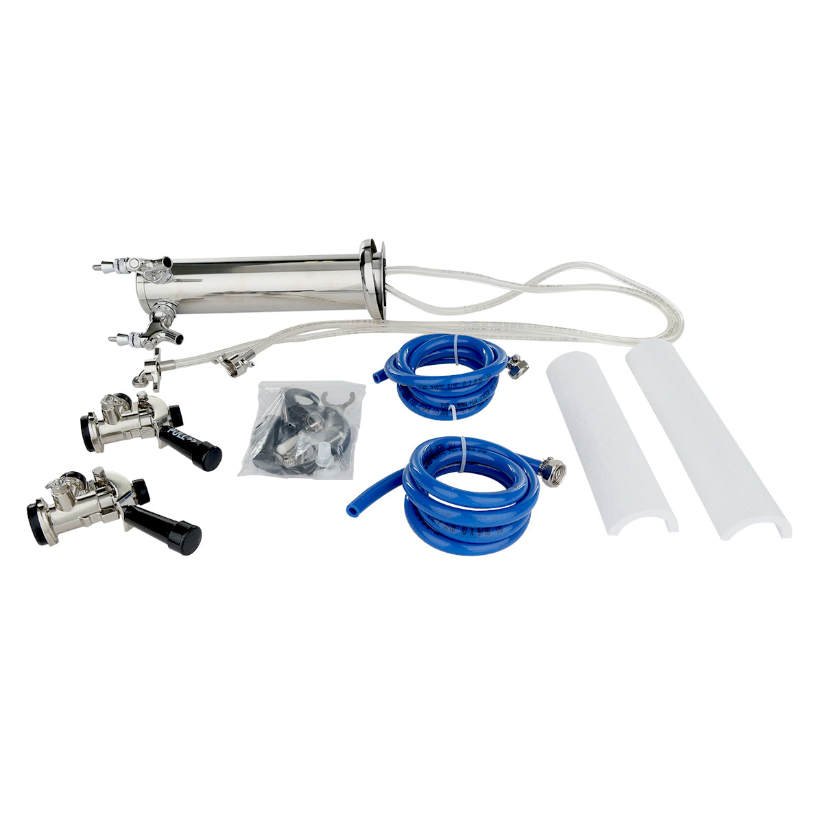 2-Faucet Draft Beer Tower Kit - Compatible with Empura E-KDD Series