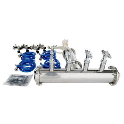 4-Faucet Draft Beer Tower Kit - Compatible with Empura E-KDD Series
