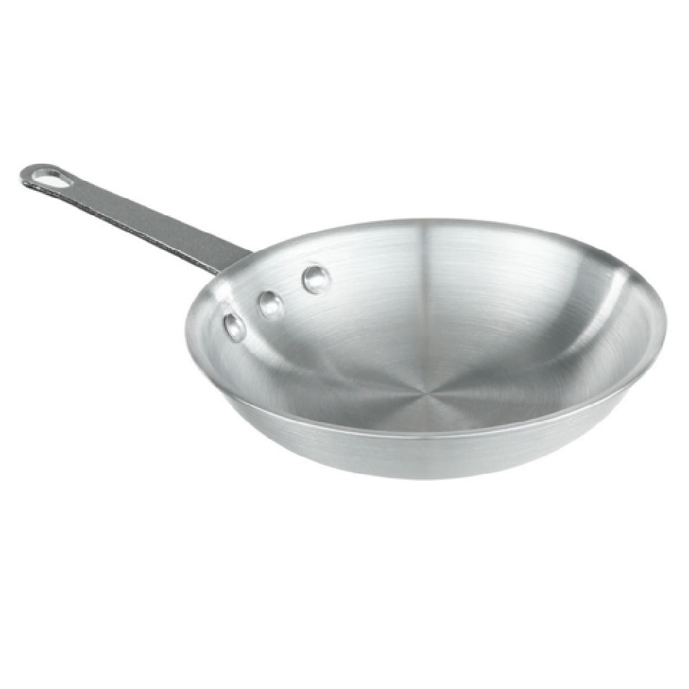 7" Natural Finish Aluminum Fry Pan, NSF
